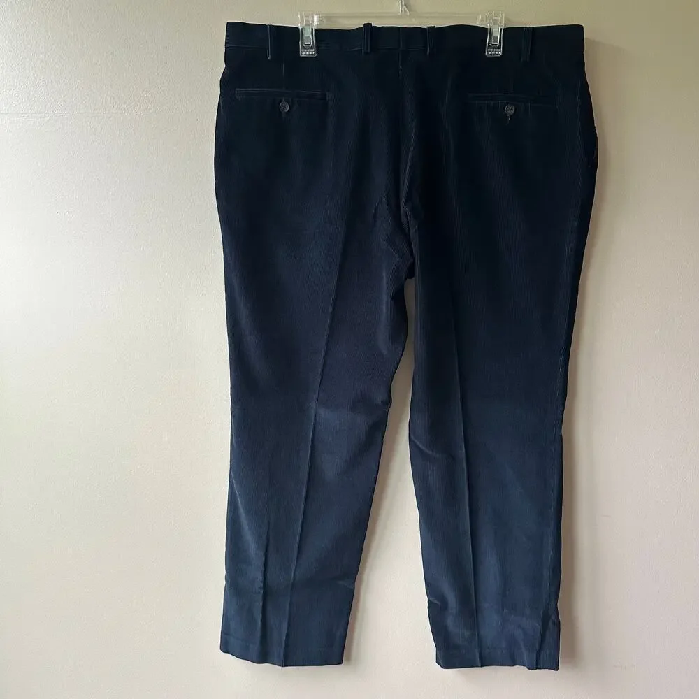Lauren Ralph Lauren Corduroy Chino Pants Trousers Straight Navy Men's 42x30